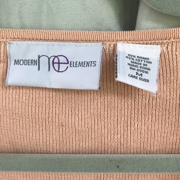 Peach embellished cardigan in GUC - Picture 2 of 4